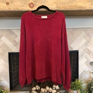 Mauve Chenille Sweater